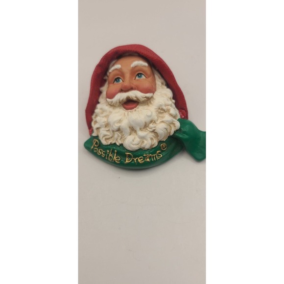 Possible Dreams Rare And Vintage Santa Claus Pin/ Brooch - Picture 5 of 6